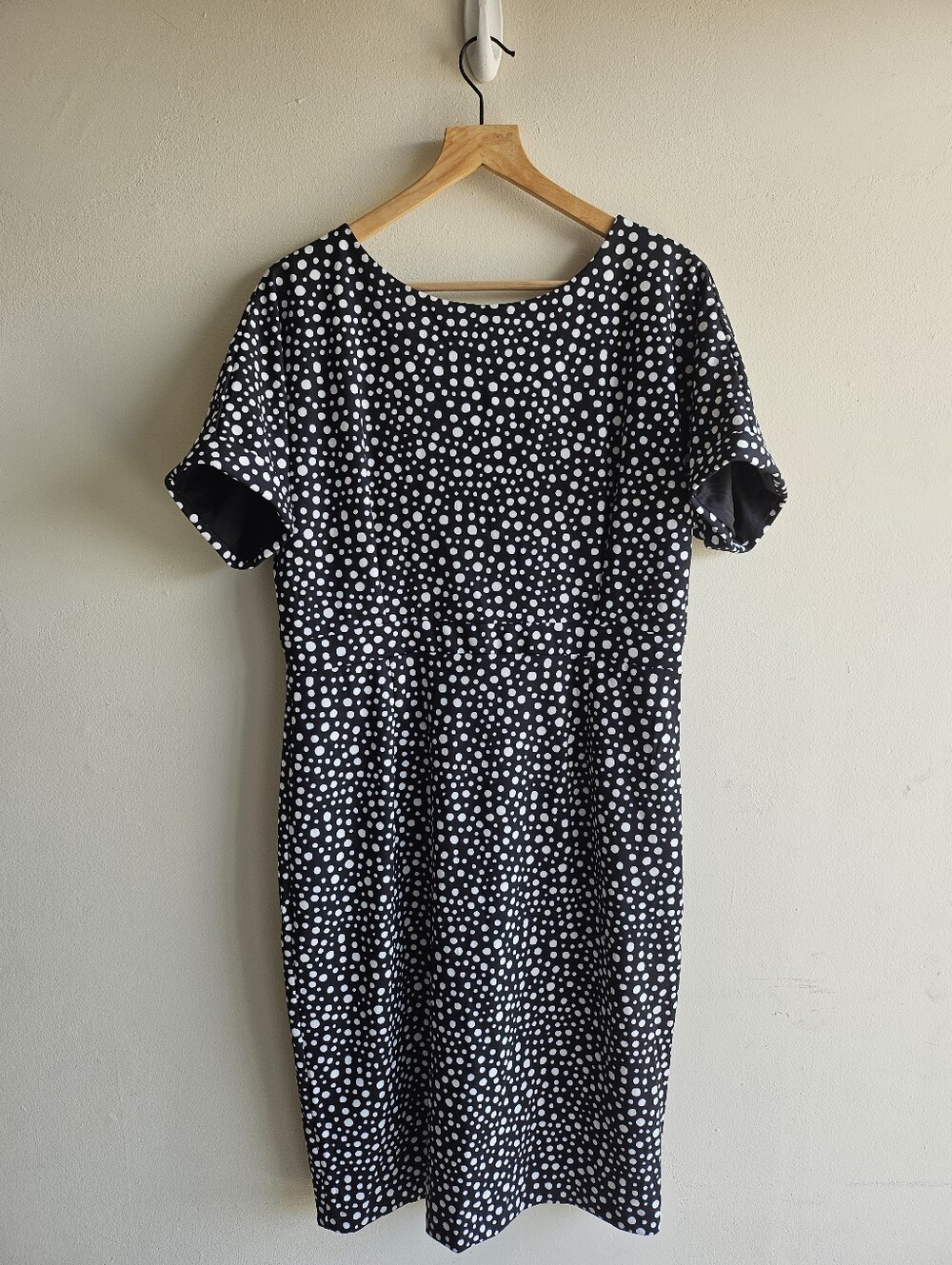 Alexia Admor Formal Polka Dot Midi Dress